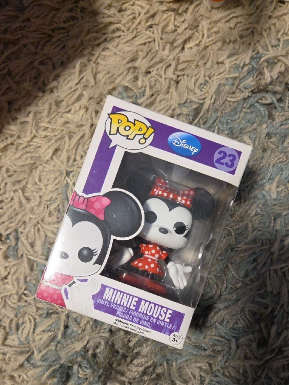 Minnie Mouse Funko Pop in box
